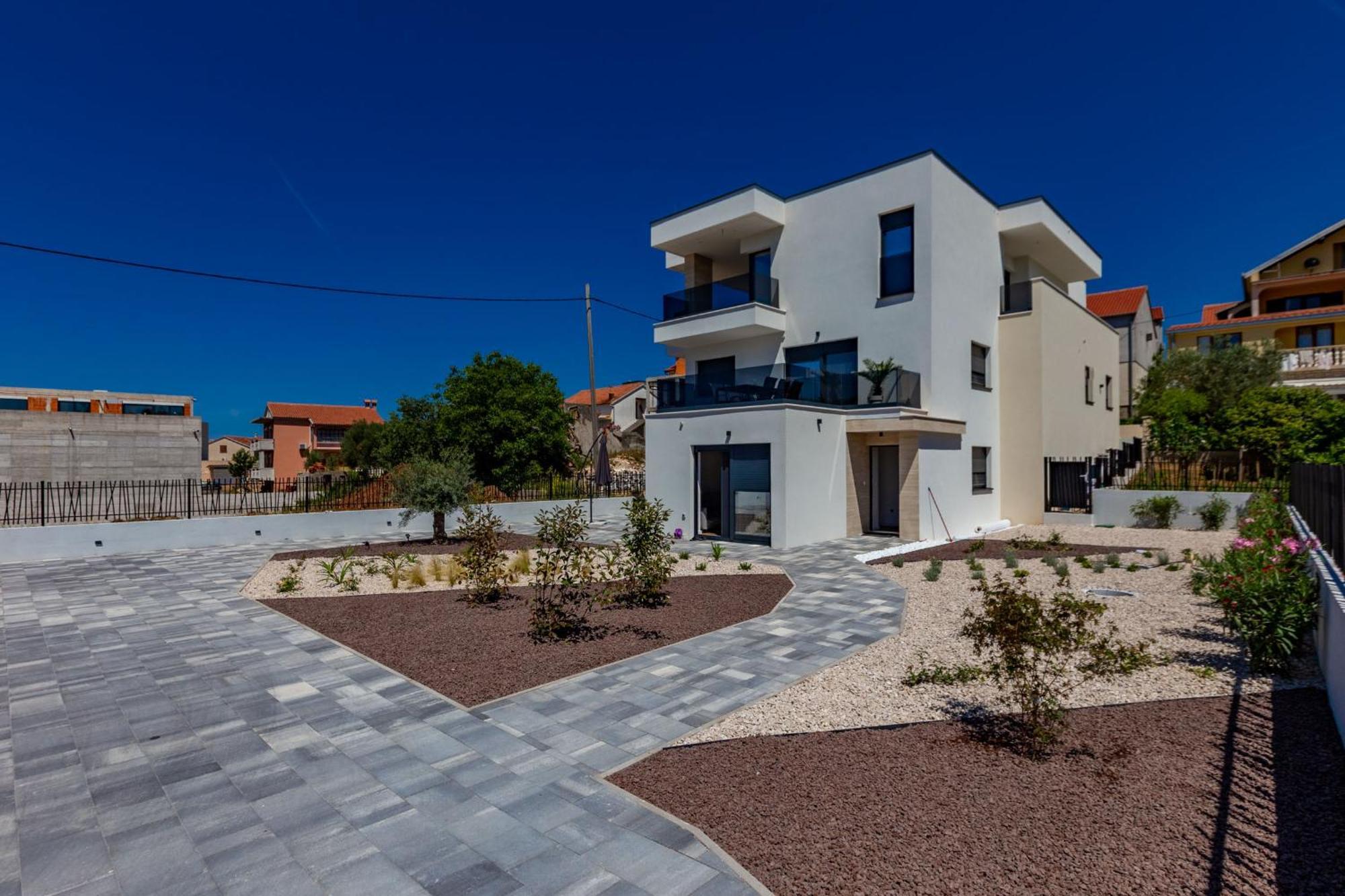 Casa Mia Apartments With Parking Задар Экстерьер фото